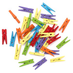 Klamerki drewniane dpCraft Mini 30mm Juicy, 30szt